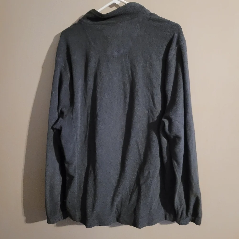 Saddlebred Gray Zip Up Sweater Classic Style Lg